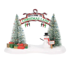 A Festive Christmas Gate<Department 56 Best Sale