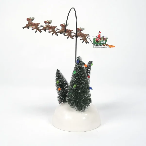 Animated Flaming Sleigh<Department 56 Cheap