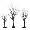 Black Bare Branch Trees, St/3<Department 56 Store