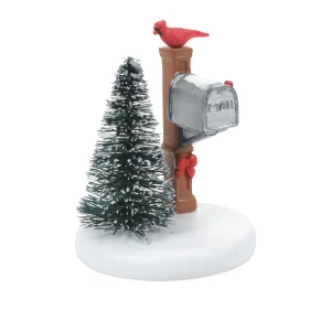 Cardinal Christmas Mailbox<Department 56 Best Sale