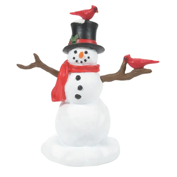 Cardinal Christmas Snowman<Department 56 New