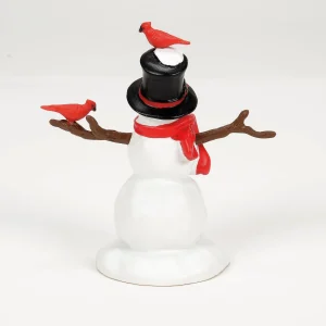 Cardinal Christmas Snowman<Department 56 New