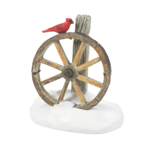 Cardinal Christmas Wagon Wheel<Department 56 Store