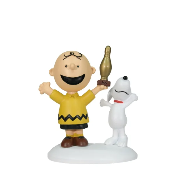 Charlie Brown Breaks 100<Department 56 Shop