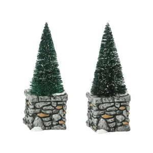 Limestone Topiaries<Department 56 Outlet