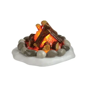 Lit Fire Pit<Department 56 Cheap