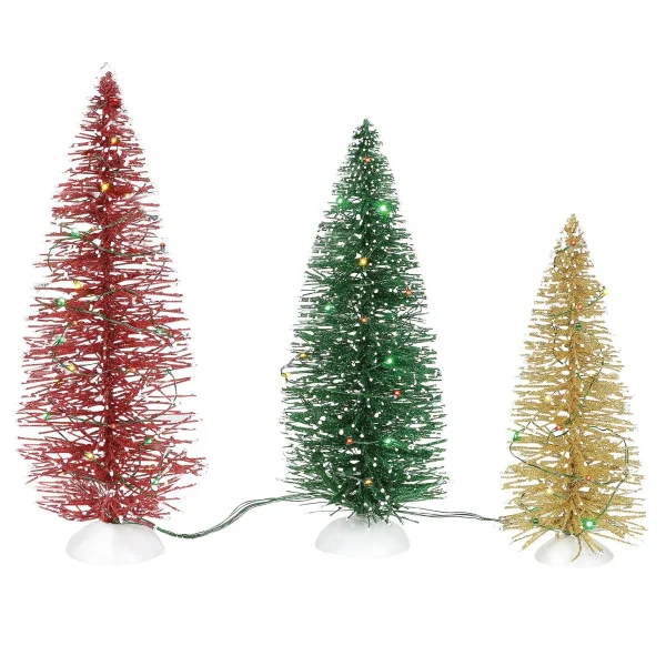 Lit Holiday Pines<Department 56 Cheap