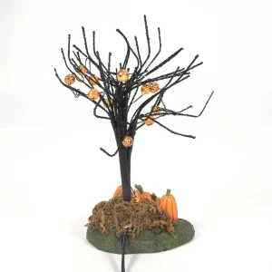 Lit Jack-O-Lantern Tree<Department 56 Fashion