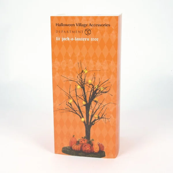 Lit Jack-O-Lantern Tree<Department 56 Fashion