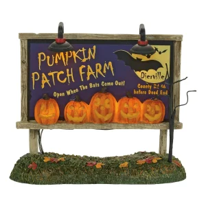 Lit Pumpkin Patch Billboard<Department 56 Outlet