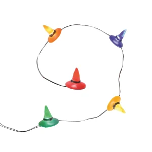 Lit Witch Hat String of Lights<Department 56 Online