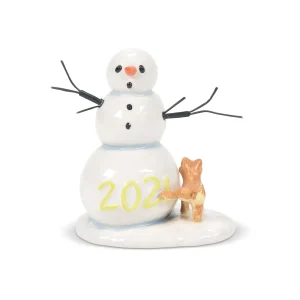 Lucky The Snowman 2021<Department 56 Fashion