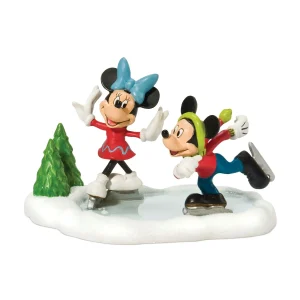 Mickey & Minnie Go Skating<Department 56 Best