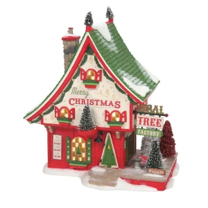 North Pole Sisal Tree Factory<Department 56 Outlet