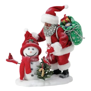 Santa & Snowbuddy AA<Department 56 Clearance