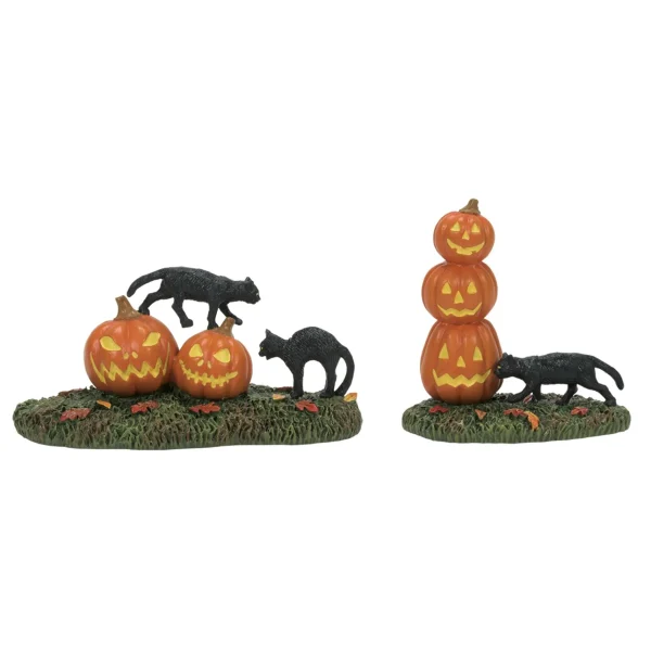 Scary Cats Pumpkins ST/2<Department 56 New