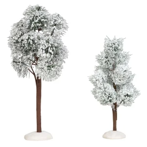 Snowy Jack Pine Trees<Department 56 Clearance