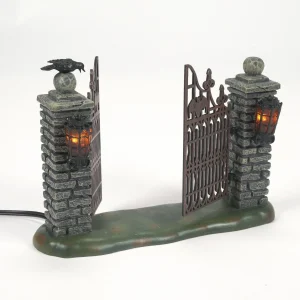 Spooky Wrought Iron Gate<Department 56 Discount