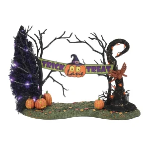 Trick or Treat Lane Entrance<Department 56 Best