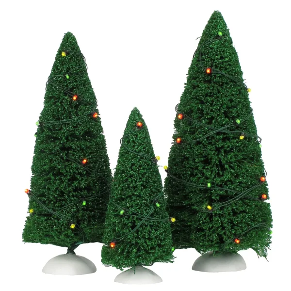 Twinkling Lit Trees Green<Department 56 Cheap