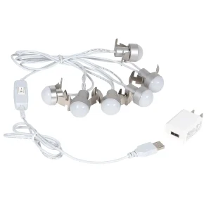 Village USB LED 6 Light Set<Department 56 Clearance