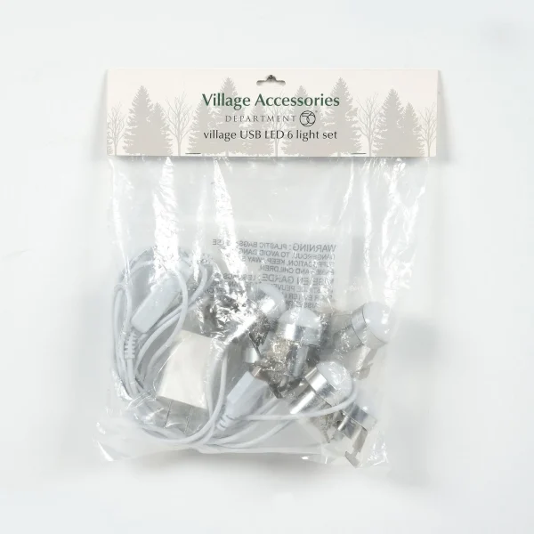 Village USB LED 6 Light Set<Department 56 Clearance